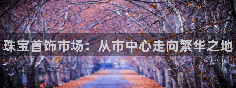 众腾娱乐登录:珠宝首饰市场:从市中心走向繁华之地